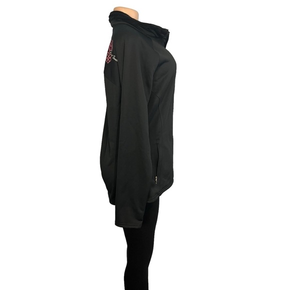 3/$30 🍂 Pearl Izumi Black Fleece Zip Up Jacket - Picture 5 of 10